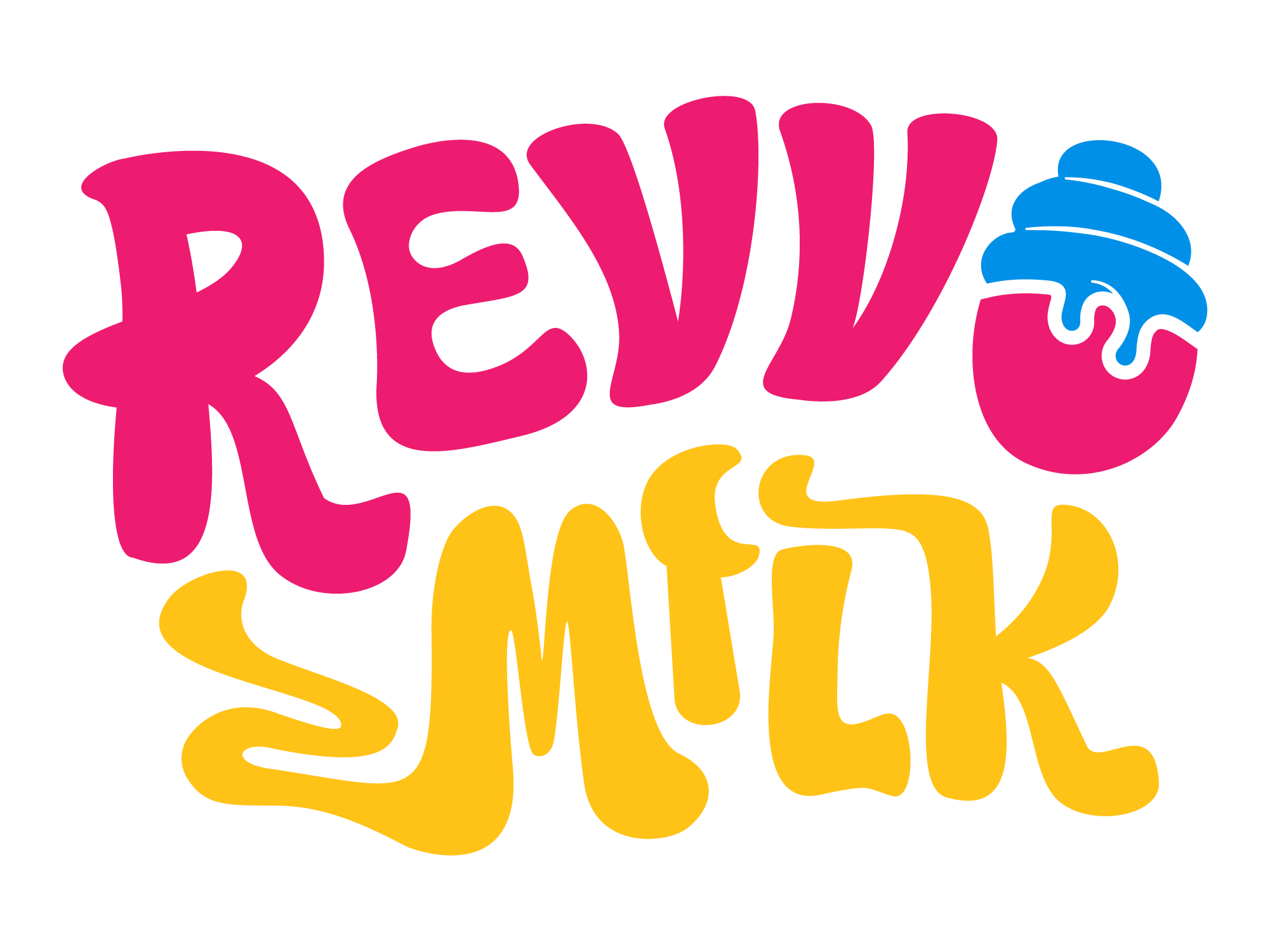 Logo da Revvo Milk